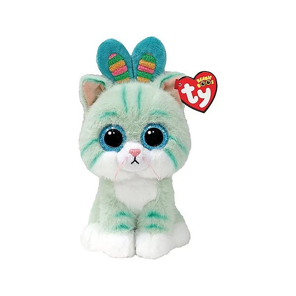 Pelúcia Beanie Boos - Gatinha Gumdrop - Toyng