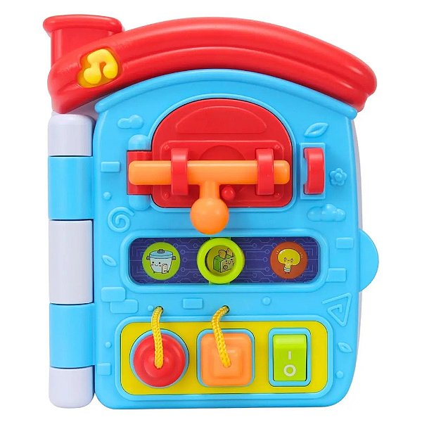 Brinquedo Didático Casinha Musical Play - Braskit