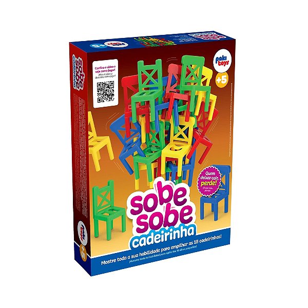 Jogo Sobe Sobe Cadeirinha - PakiToys