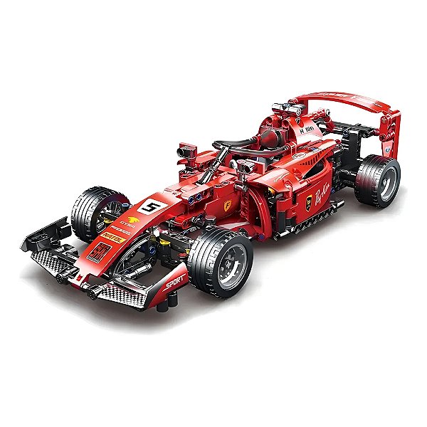 Blocos de Montar - Carro de Corrida F1 - 455 Peças - Bloxi