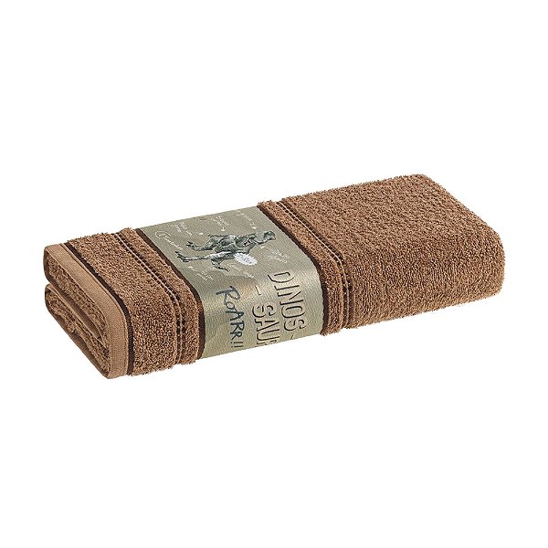 Toalha de Banho Kids - T-Rex Marrom - Karsten