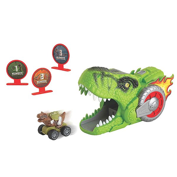 Dino Car Lançador - Braskit