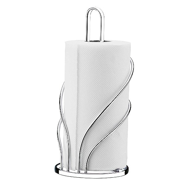 Suporte para Rolo de Papel Toalha Cromado - Future