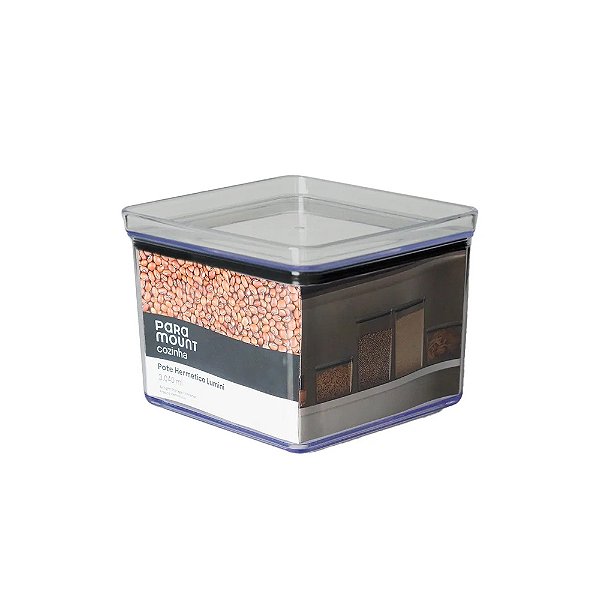 Pote Hermético Empilhável Lumini - 3,04L - Paramount