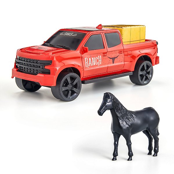 Caminhonete Pickup Ranch com Cavalo - Adijomar