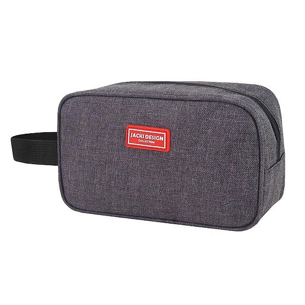 Necessaire c/ Alça Lateral Vibe - Preto - Jacki Design