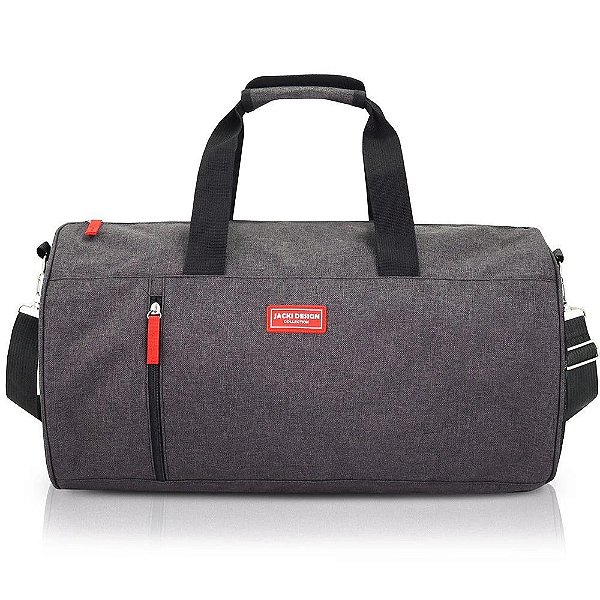Bolsa de Viagem/Academia Vibe - Preto - Jacki Design