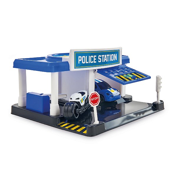 Estação de Polícia Police Station Play City - BS Toys