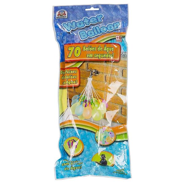 Water Balloon com Adaptador - Balões de Água - Braskit