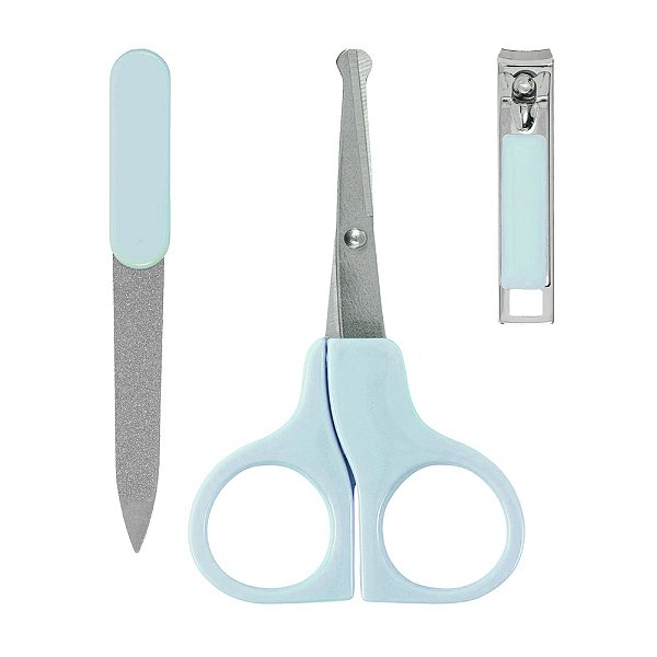 Kit Manicure - Azul - Buba