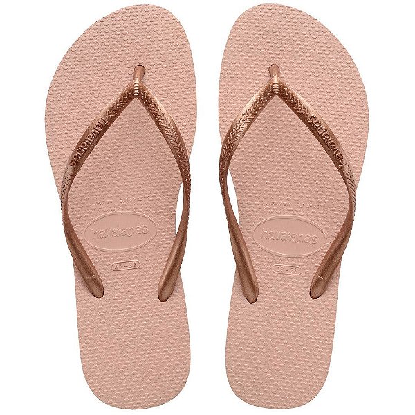 Chinelo Feminino Slim - Rose - Havaianas