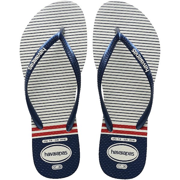 Chinelo Feminino Slim Nautical - Havaianas