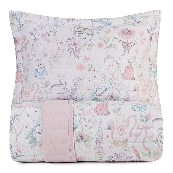 Jogo de Colcha Mundo Kids - Solteiro - Jardim Mágico - Altenburg