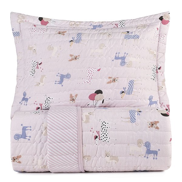 Jogo de Colcha Mundo Kids - Solteiro - Pet Chic - Altenburg