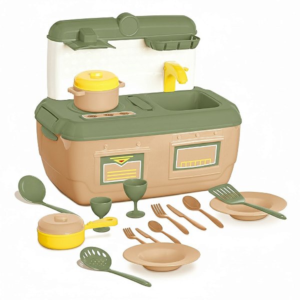Kit Cozinha Fashion Kitchen Portátil - Roma