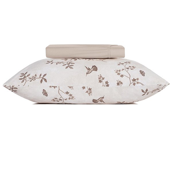 Jogo de Cama In Cotton Solteiro - Paradis Composê - 2 Peças - Altenburg