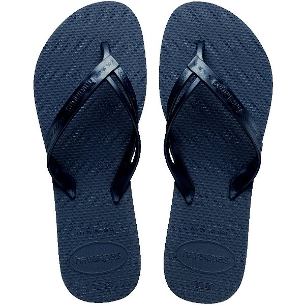 Chinelo Feminino Elegance - Azul Marinho - Havaianas