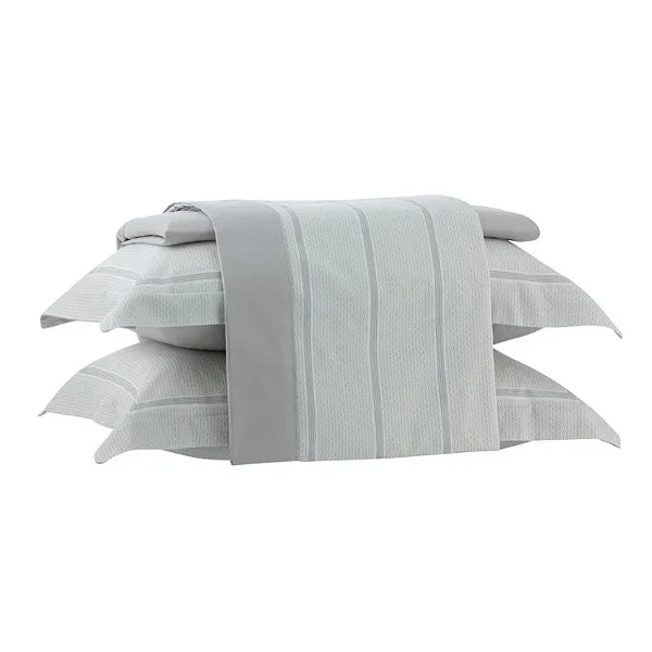 Jogo de Cama Satinee Acetinado Linus Queen - 300 Fios - Kacyumara