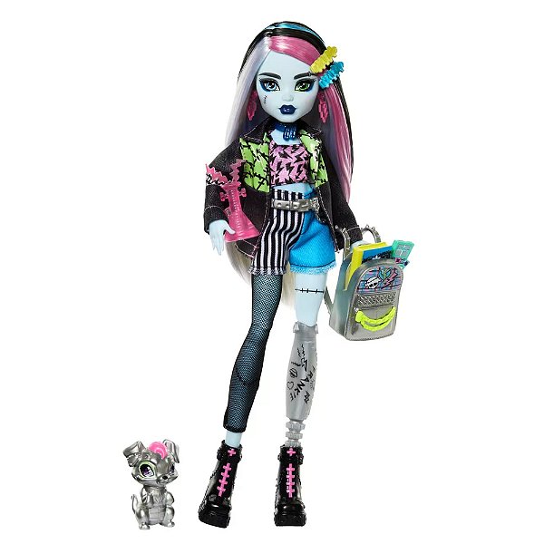 Boneca Monster High Looks Monstruosos - Frankie Stein - Mattel