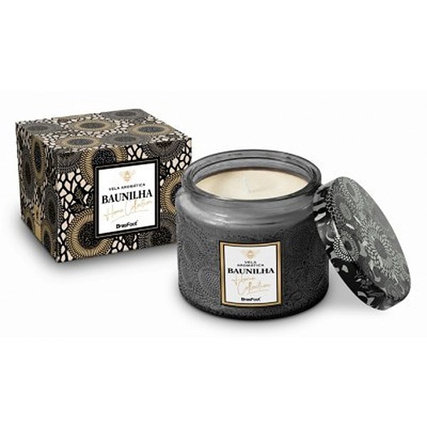 Vela Aromática Home Collection Baunilha - Brasfoot