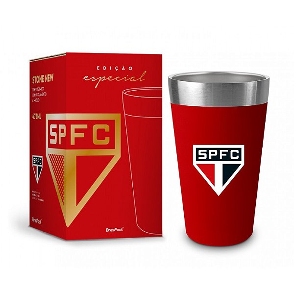 Copo Térmico New Stone - São Paulo - 473ml - Brasfoot