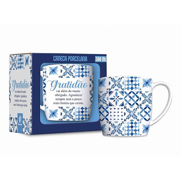 Caneca de Porcelana - Prece Mais Bonita - 300ml - Brasfoot