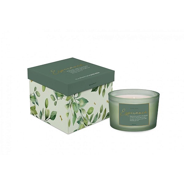 Vela Aromática Esperança - 120g - Brasfoot