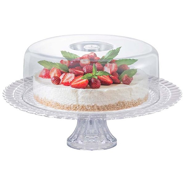 Boleira com Pé e Tampa Gourmet - Ruvolo