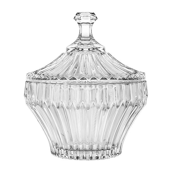 Potiche de Cristal Renaissance 20cm - Lyor
