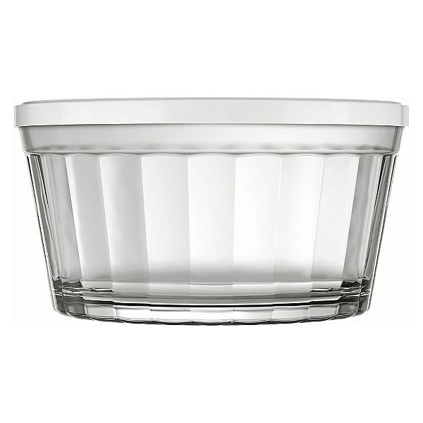 Pote Copo Americano com Tampa - 600 ml - Branca - Nadir