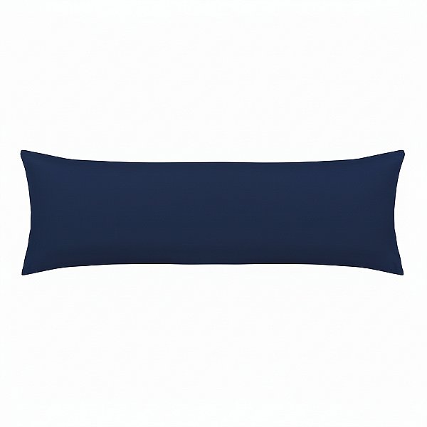 Jogo de Fronha Body Pillow Vida Bela - Marinho - 2 Peças - Kacyumara