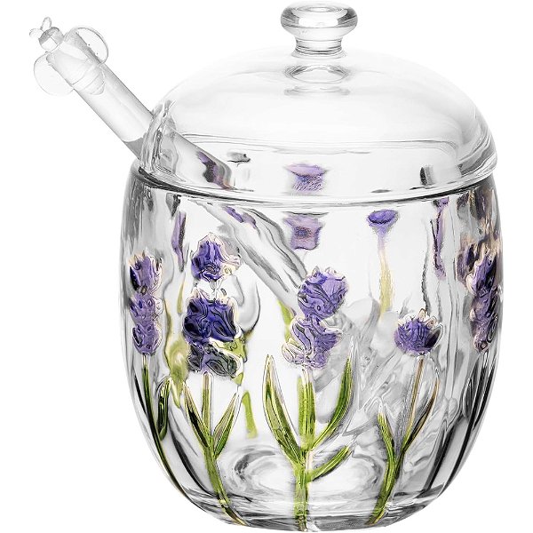 Meleira com Pegador Lavanda Hand Painting - Lyor