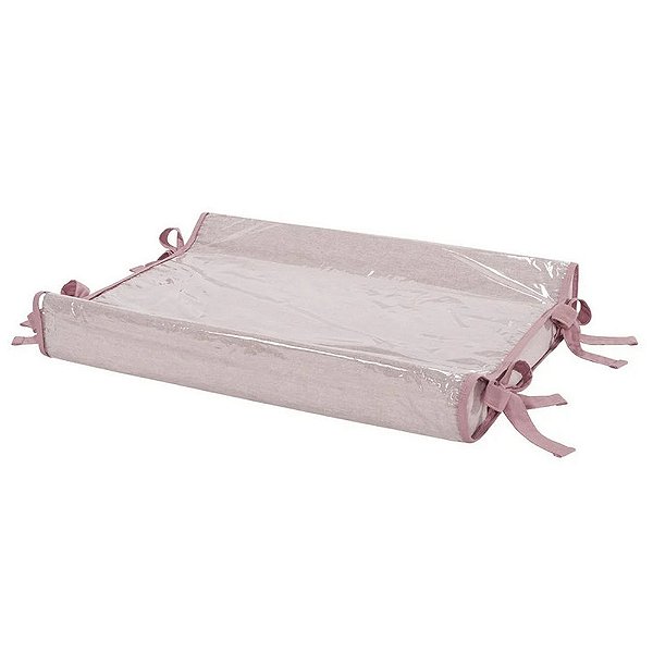 Trocador Anatômico Linho - Rose - Batistela Baby
