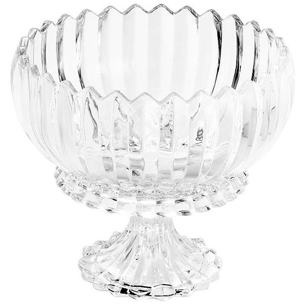 Centro de Mesa de Cristal Geneva 24cm - Wolff