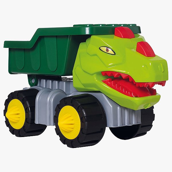 Caminhão Caçamba Dino Construção - Samba Toys