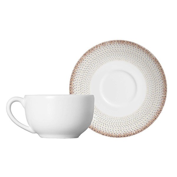 Jogo de Xícaras de Chá Coup Sintonia - 12 Peças - Alleanza