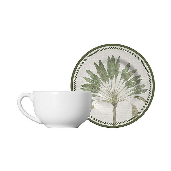 Jogo de Xícaras de Chá Caraíva - 12 Peças - Alleanza