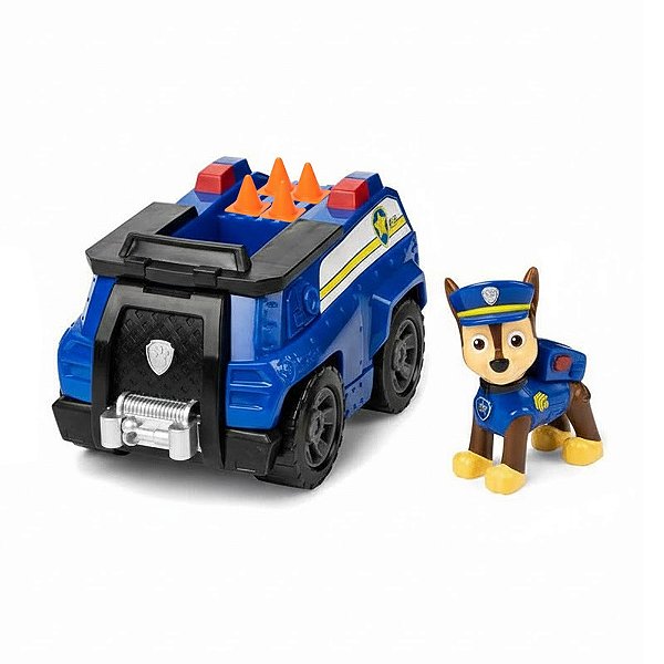 Carro com Personagem Patrulha Canina Chase - Sunny
