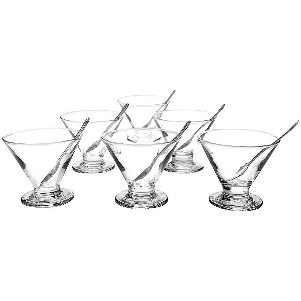 Jogo de Taças de Sobremesa New Egito - 12 Peças - Ruvolo