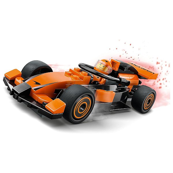 Lego City Piloto de F1 com Carro de Corrida da Mclaren 86 Peças- Lego