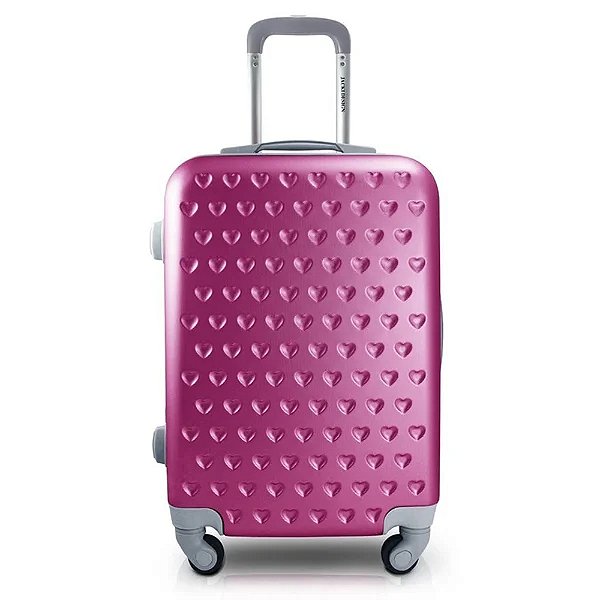 Mala de Bordo para Viagem Love - Pink - Jacki Design