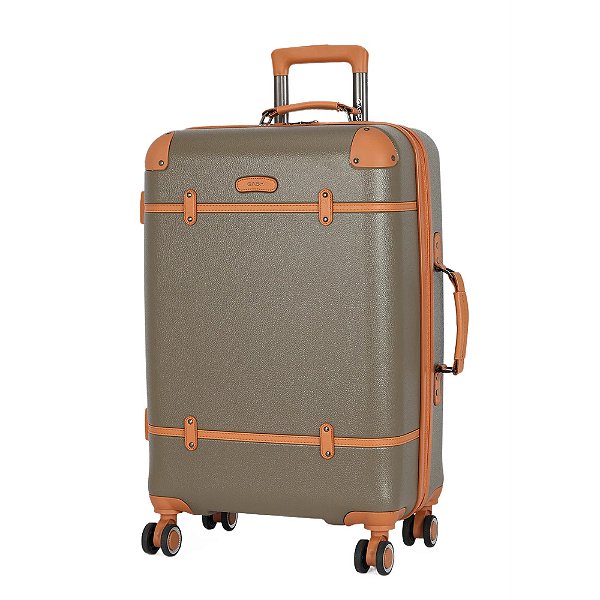 Mala de Viagem Média Gash Atena 24'' - Champanhe - Luxcel