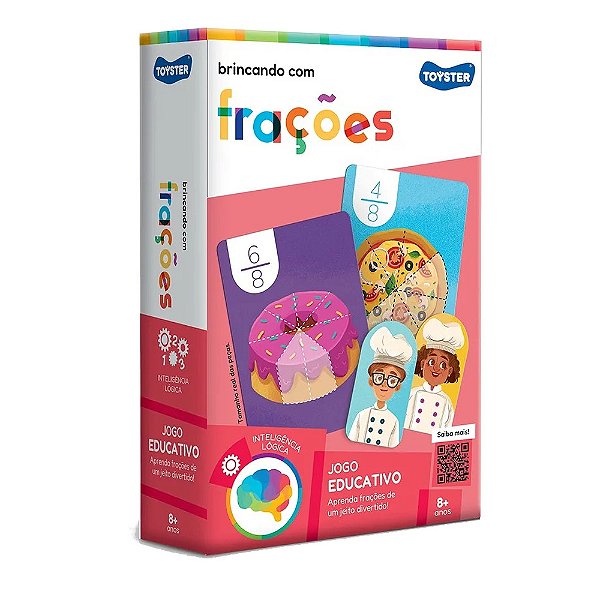 Jogo Educativo Brincando com Frações - Toyster