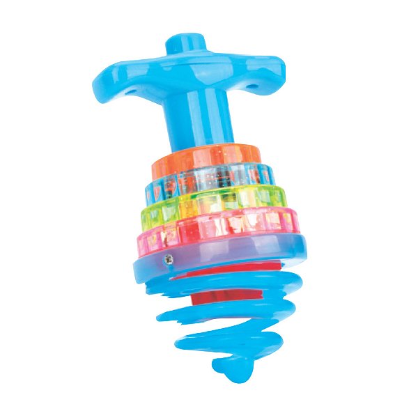 Pião Maluco com Luz e Som - Fenix