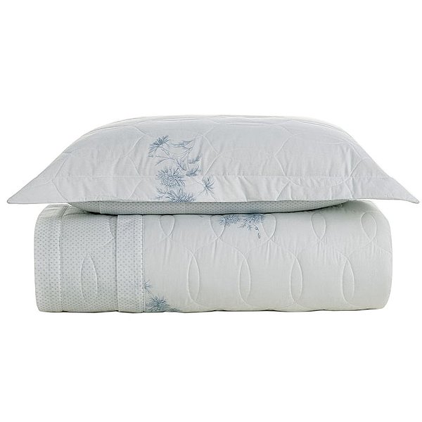 Jogo de Colcha Mavie 200 Fios - Solteiro - 2 Peças - Karsten