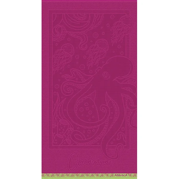 Toalha de Praia Gigante Aveludada - Oceânica - Atlântica