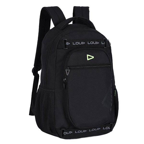 Mochila de Costas Loud Minimal - Preto - Luxcel