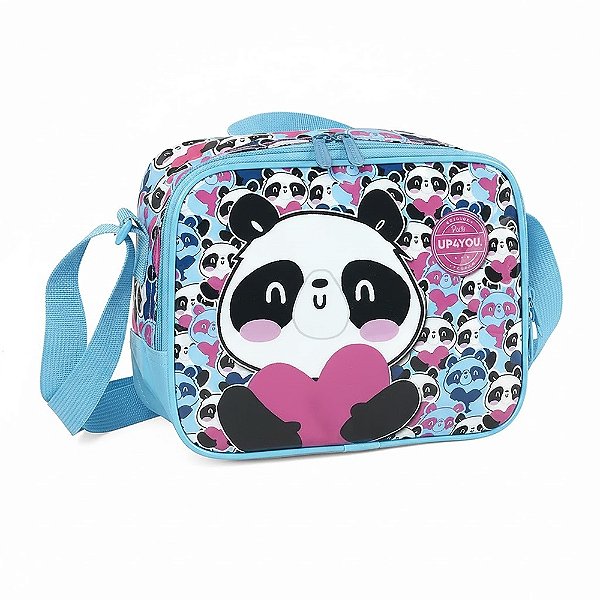 Lancheira Térmica Pandinha Azul - Luxcel