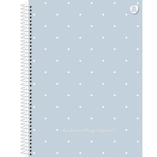 Caderno Espiral Billy Balls - Happiness - 160 Folhas - São Domingos