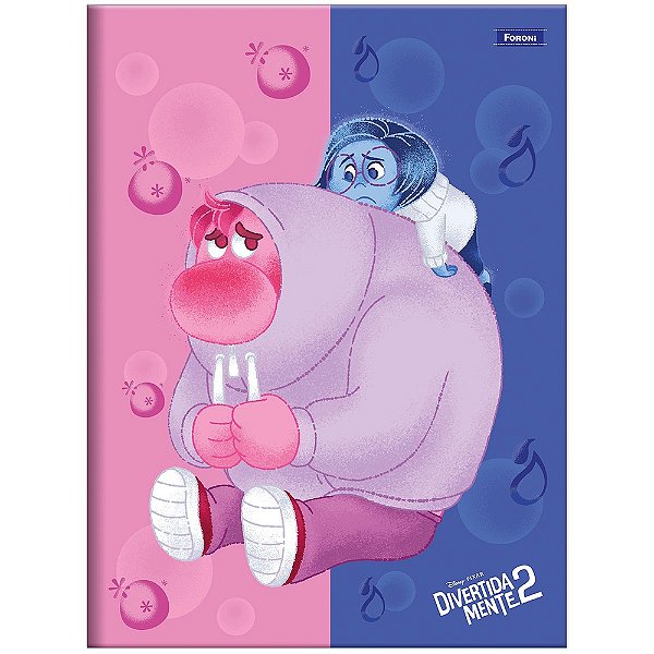 Caderno Brochura Divertidamente - Vergonha e Tristeza - 80 Folhas - Foroni